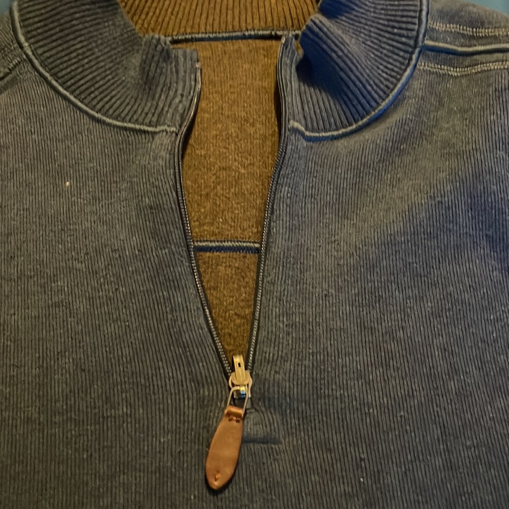 Navy blue sweatshirt. Men’s. - Picture 4 of 5